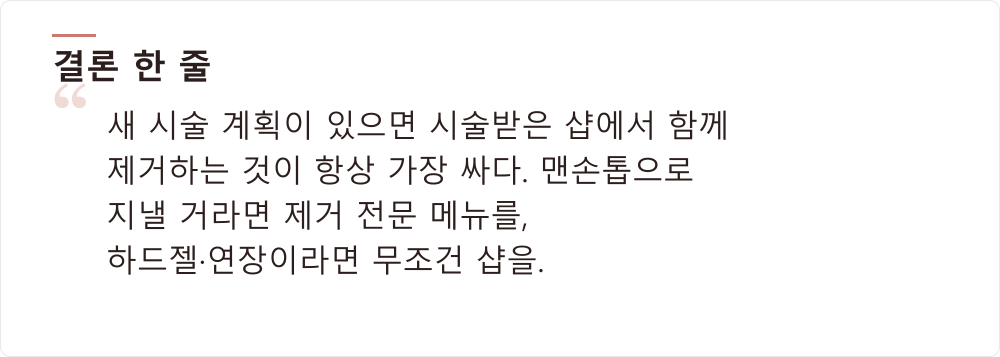결론 한 줄